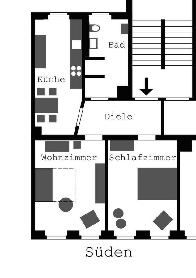 Apartament Schoener Wohnen Im Denkmal - Grosszuegig Geschnitten, Kostenfreies Wlan Lipsk Zewnętrze zdjęcie